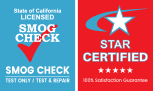 Smog Check | Star Certified Logo